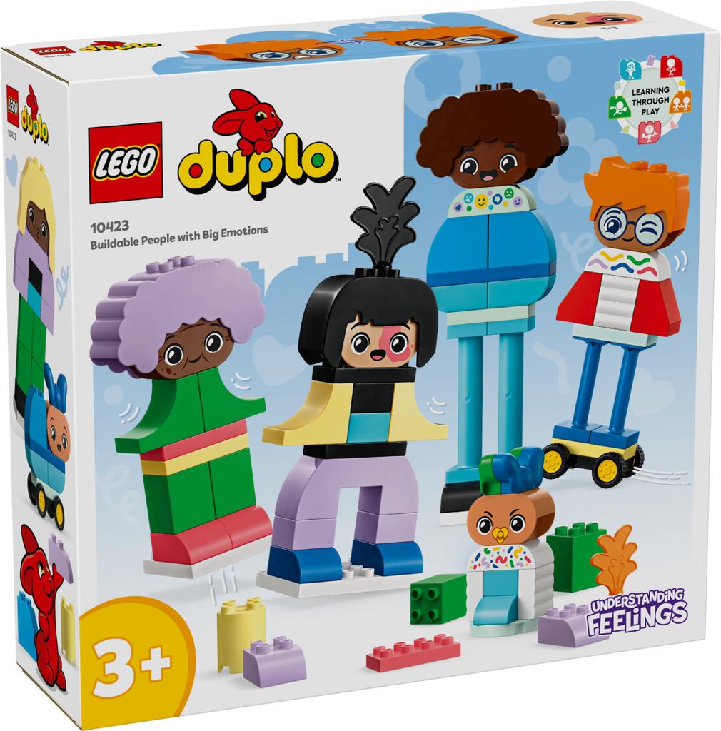 LEGO конструктор Duplo – Строим людей с большими чувствами (10423)