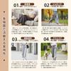 Sillictor Long Tracksuit Fitness Warm and Loose Women's Fleece-Lined Sweatpants, Pants, Underwear, Trousers, Insulated, Stylish, Fit, yc6070-B-wgr-M