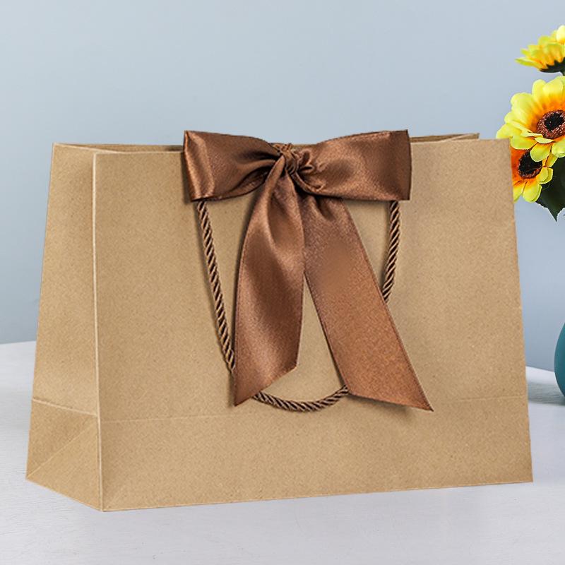 Gift, Cosmetic & Shopping Paper Bags with Bow Handles