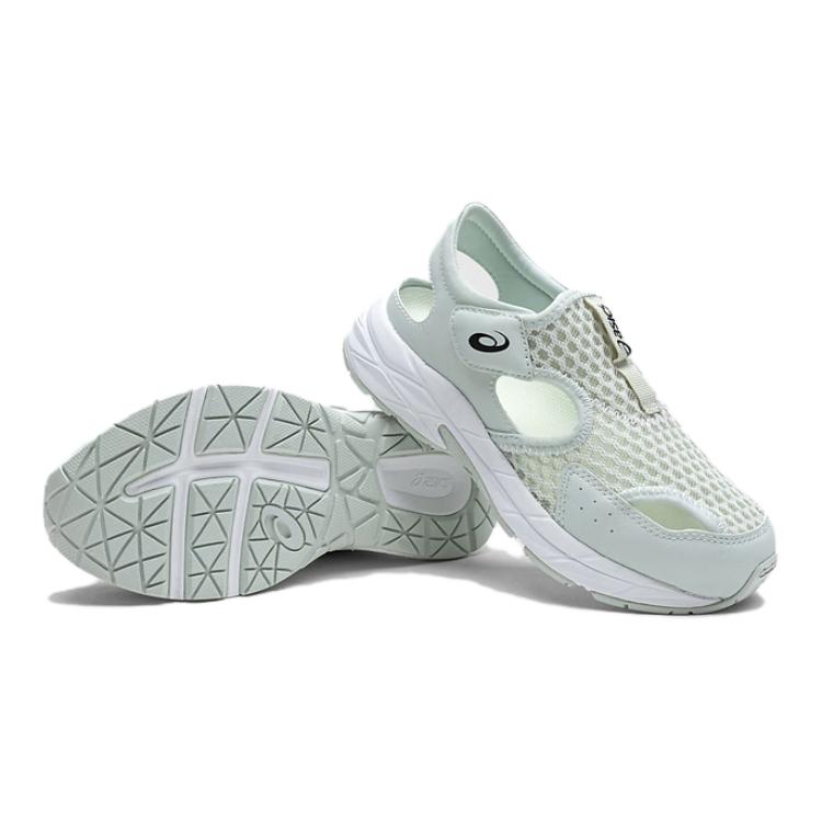 

New Asics RUNNING KIDS CONTEND Series Slip Resistant Breathable Children s Sandals Green Kids 1014A372-300 32.5