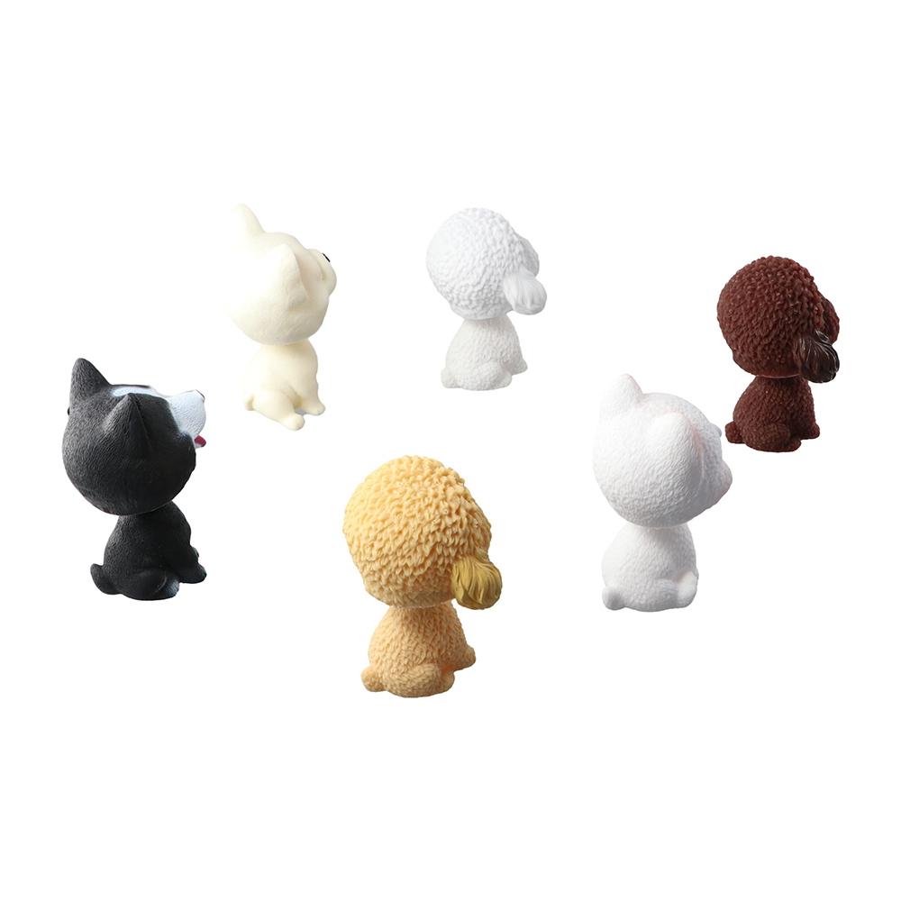 Decoration Wobble Head Dolls Gift Nodding Puppy Toys Shaking Head Dog Car Ornaments Bobblehead Dog