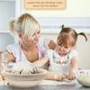 Rattan Round Wicker Dough Fermentation Bread Basket Baking Home Tool Set