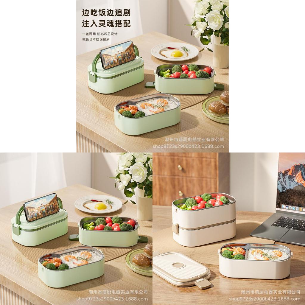 304 Stainless Steel Insulated Bento Box For Office And School Use