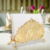 Innovative Shape Desktop Napkin Holder Stand Rack Storage Organizer for Restaurant Hotel