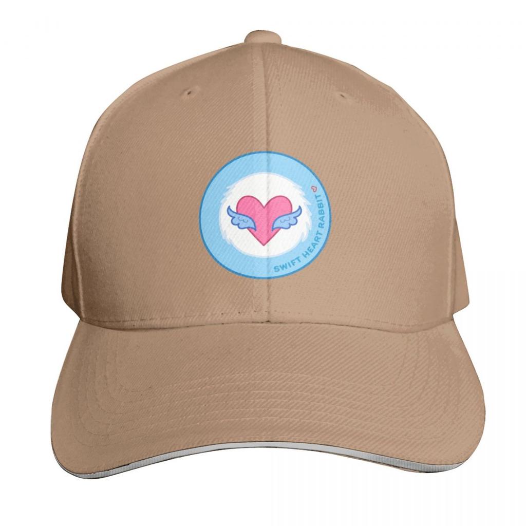 Swift Heart Rabbit Caring Cousin Badge Baseball Cap Golf Hard Hat Luxury Caps Fun Hats Women Beach Fashion Unisexs