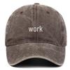 Dachshund Embroidered Baseball Cap - Unisex Korean Style, Wide Brim Hat