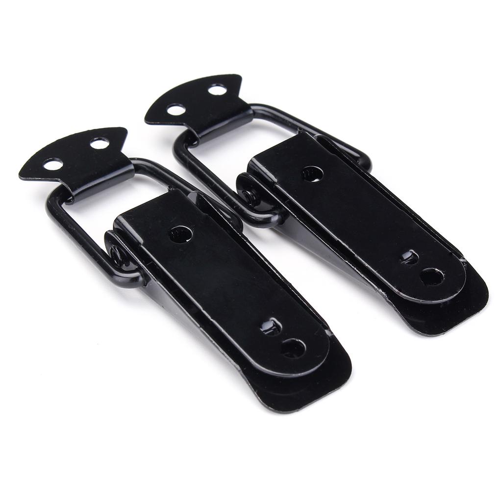 2pcs Universal Black Car Bumpers Trunk Fender Hatch Lids Release