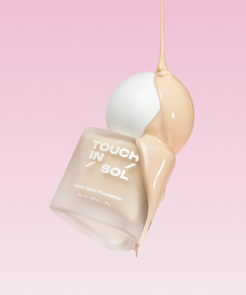[Touch In Sol] Layer Wear Foundation 30g - 5 Colors