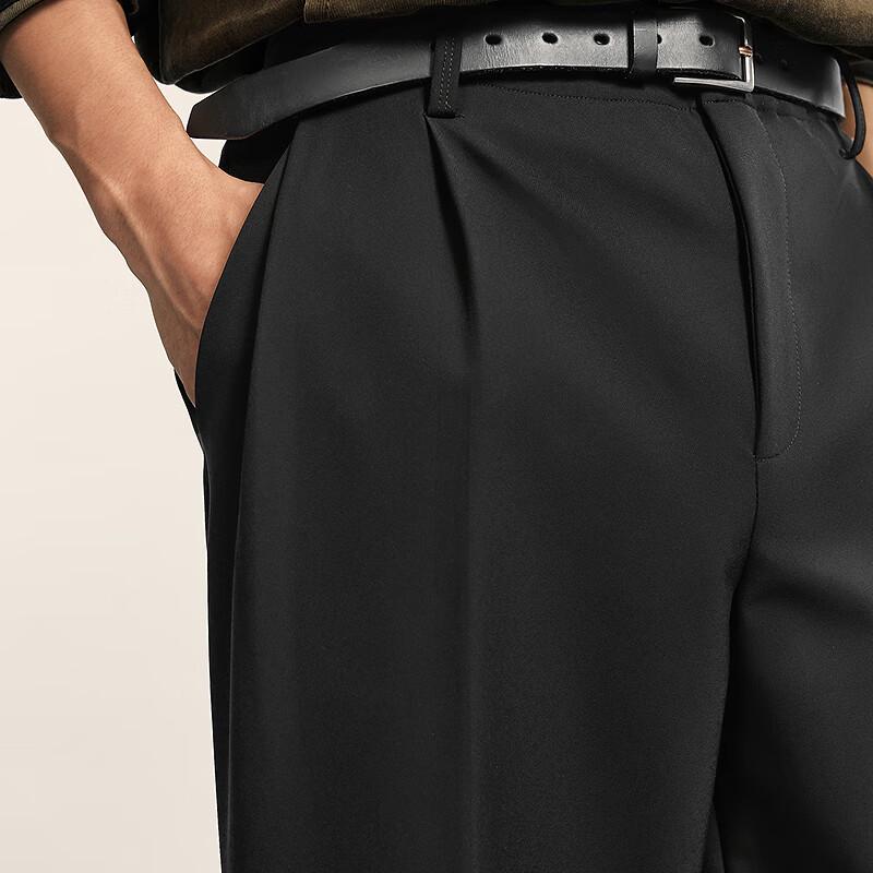 CROQUIS Men's 2025 Autumn Tapered Casual Cropped Pants