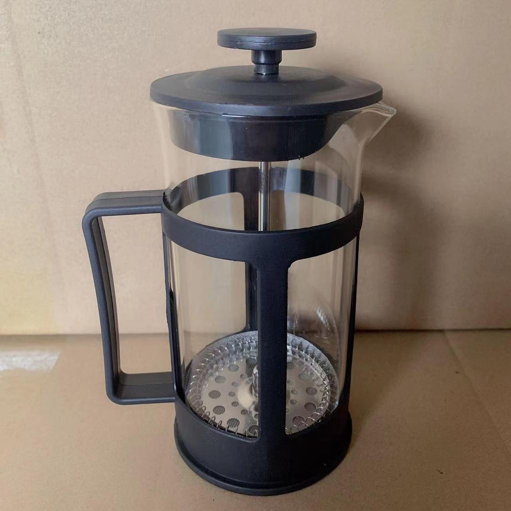 French Press Glass Tea & Coffee Infuser - Home Use Cold Brew Pot