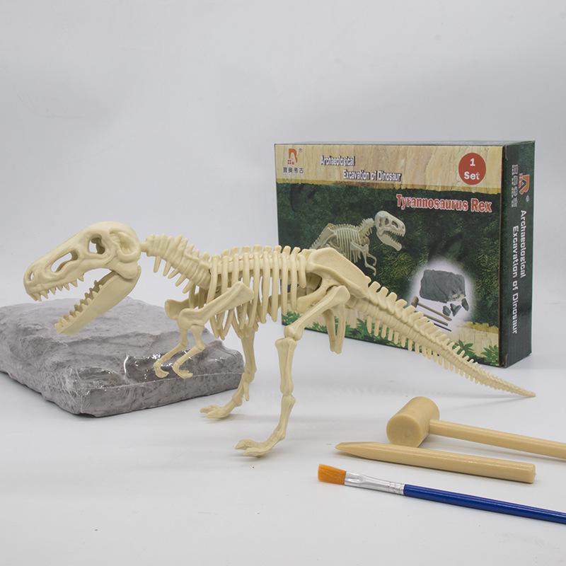 DIY Dinosaur Fossil Treasure: Educational Gem Excavation Toy for Kids