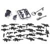 Building Blocks Weapons Accessory Soldier Digital Gift Ninja Sword Mortar Cannon Missile Launcher RPG Toys Mini Brick X006