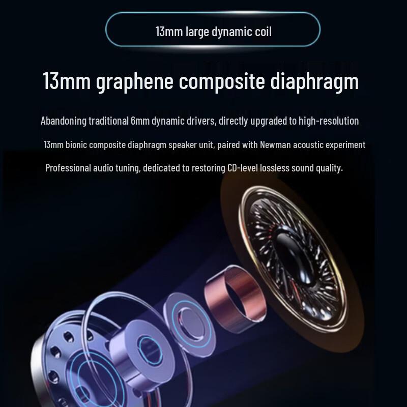 Newmine TWS-X5 True Wireless Half-in-ear Bluetooth Earbuds