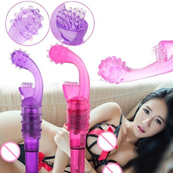 Vibrator cu degete din silicon rezistent la apă Masaj vibrator pentru femei Jucărie sexuală pentru adulți
