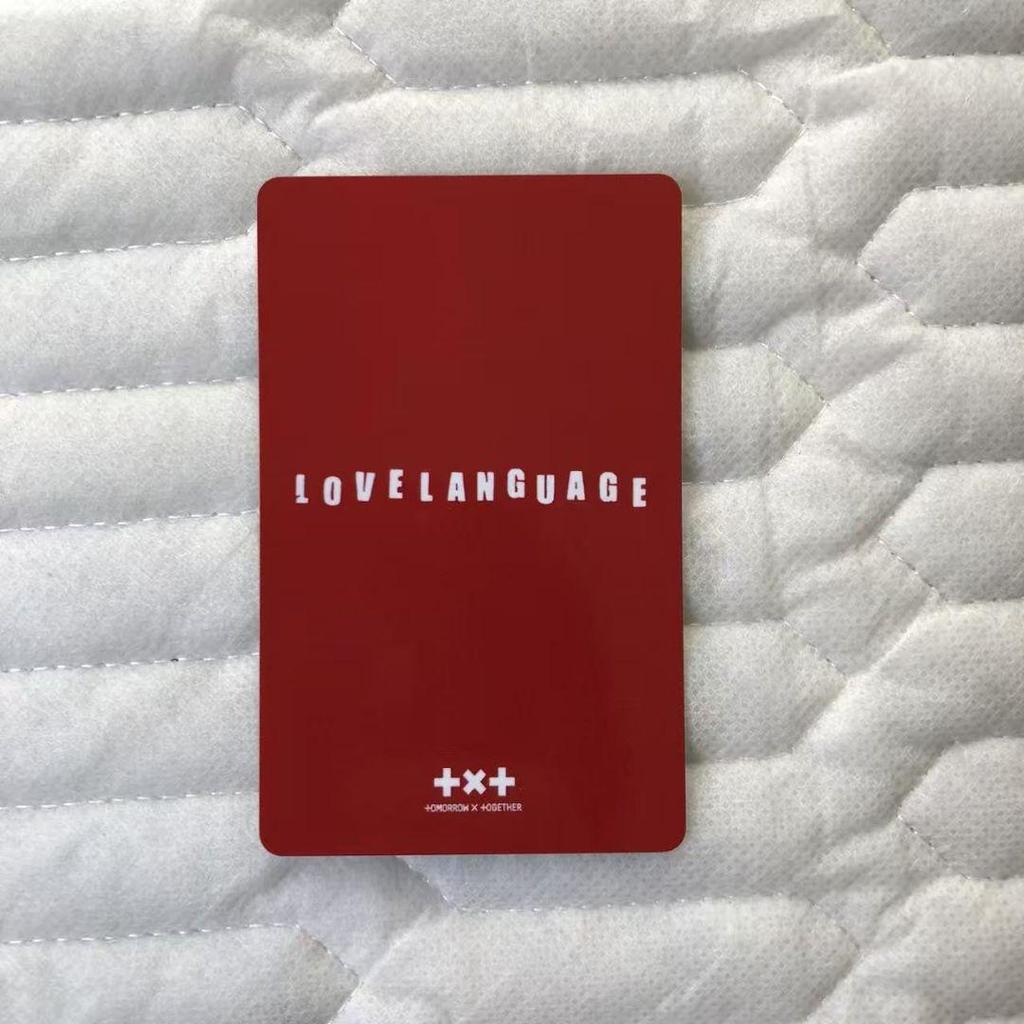 [USED] TXT LINE MUSIC Play Campaign Winner: Hueningkai Trading Card