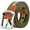 Tactical Canvas Men's Belt Fashion Casual All-match Jeans Accessories Girdle Outdoor Sports Hunting Nylon Pin Buckle Waistband
