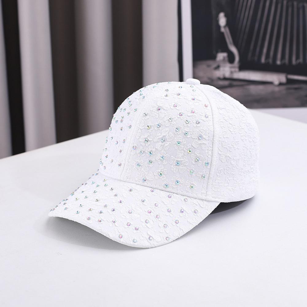 Adjustable Flower Baseball Hat Breathable Elegant Hat Casual Floral Baseball Cap Female Fashion