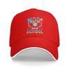 100 Days of School Baseball Boys 100th Day of School Baseball Cap  Classic Women Men Hip Hop Hats Kpop Rock Snapback Cap Gift