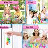 10/30/50Pcs Mini Keychain Pop Push Bubbles Fidget Toys Stress Relief Sensory Toys Children Classroom Prizes Gifts New