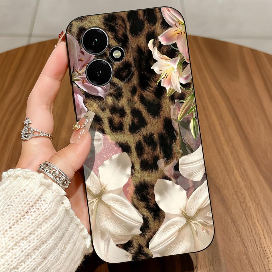Leopard Print Soft Case For Honor 400 Lite Pro Phone Cover For Honor 200 400 Smart Funda Anti Drop Lightweight Matte Back Covers
