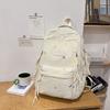 Schoolbag Embroidery Small Fresh Schoolbag Junior High School Girls High Value Ins Large Capacity Backpack High School Backpack