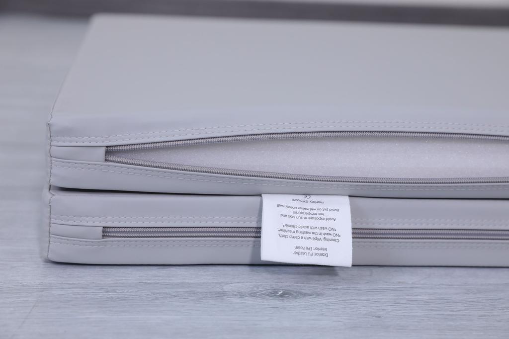 Gymnastic Mattress Satellite 120X120X5 Cm Two-Part - Grey