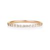 Diamond 10K Pink Gold Pinky Japanese Size 151646543101 Canal4℃ Ring, 1,
