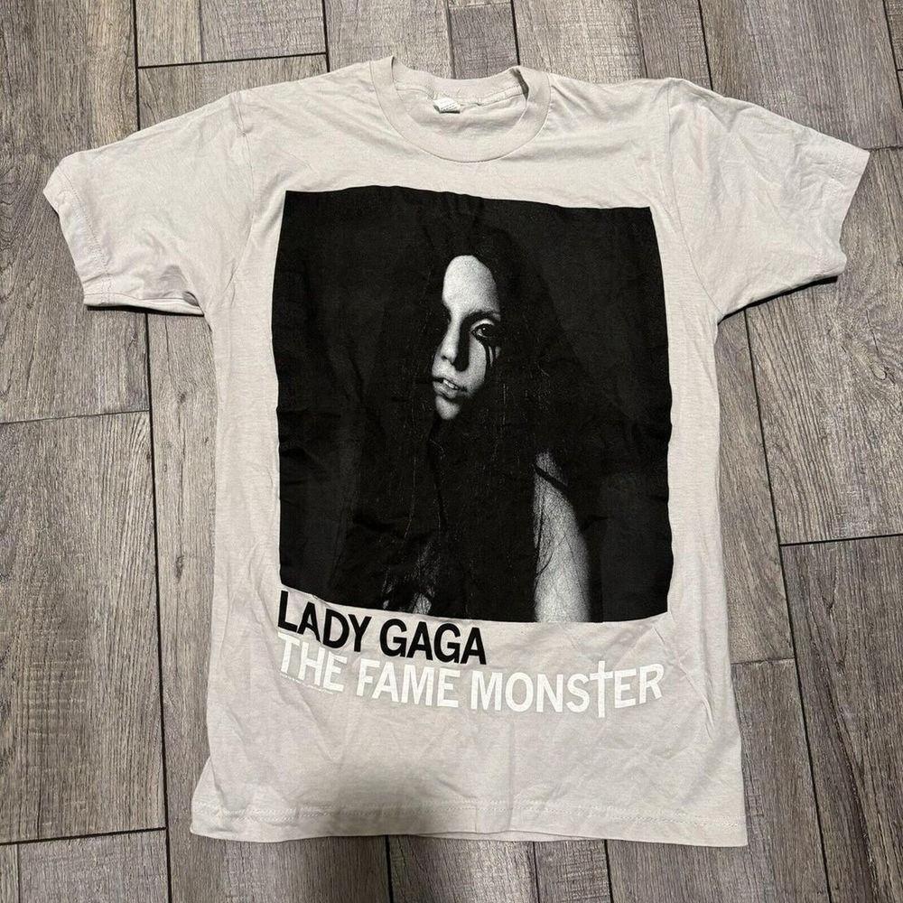 Винтажная футболка унисекс Lady Gaga Концерт 2009 The Fame Monster Хлопок S4XL XXXL