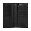 Gucci Imprint Logo Embossed Long Leather Wallet Men wallet Black 835014-AAE1T-1000