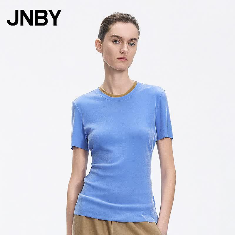 JNBY Women s 2026 Autumn Round Neck Short Sleeve T-Shirt L