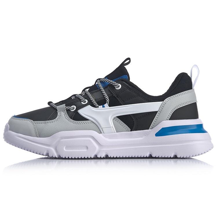 Li-Ning Mark Lite Black Grey White Men s AGCQ039-3 EU 43