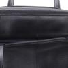 BURBERRY Shibo leather Handbag Nova Check black leather Women Used