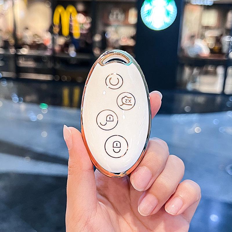 Compatible Key Case for BYD Models: Dolphin, Han, Qin Plus DMi, Song Pro, Yuan, Tang, Seagull EV, Destroyer 05, Seal 06