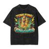 Tung Tung Tung Sahur Sta Chiamando Scuba Dance Divertente Meme Magliette Uomo Cotone T-shirt Girocollo Manica Corta Magliette Stampate