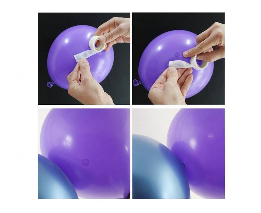 Double-Sided Adhesive Dots, Colorless, 12mm, 1000 Pcs.