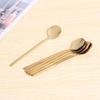 Stainless Steel 6Pcs Espresso Spoons Teaspoons For Coffee Sugar Dessert Cake Ice Cream Soup Antipasto