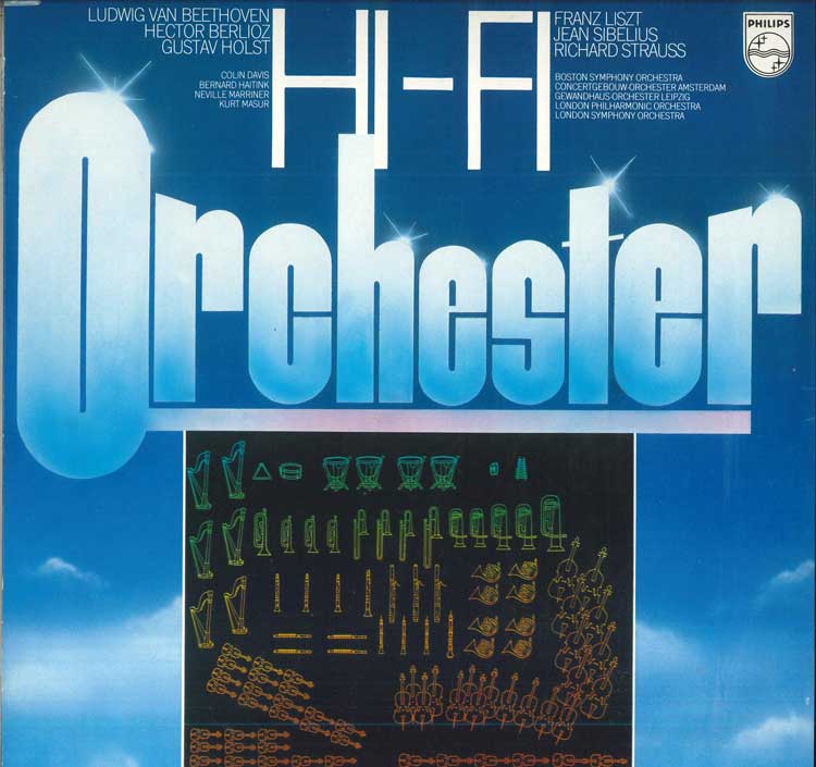 

LP Record VARIOUS - Hi-fi Orchester 6542561 PHILIPS Germany Classical Used