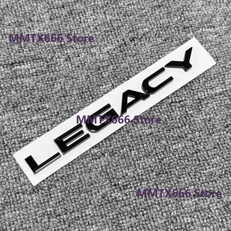 3D ABS LEGACY Logo Plakette Autoaufkleber Heckklappe Karosserie Aufkleber Auto Emblem Aufkleber Auto Styling Zubehör