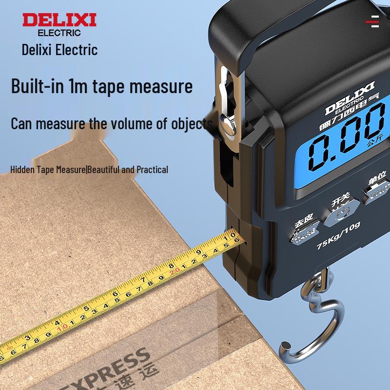 Delixi Electric Portable Handheld Precision Scale for Household Use