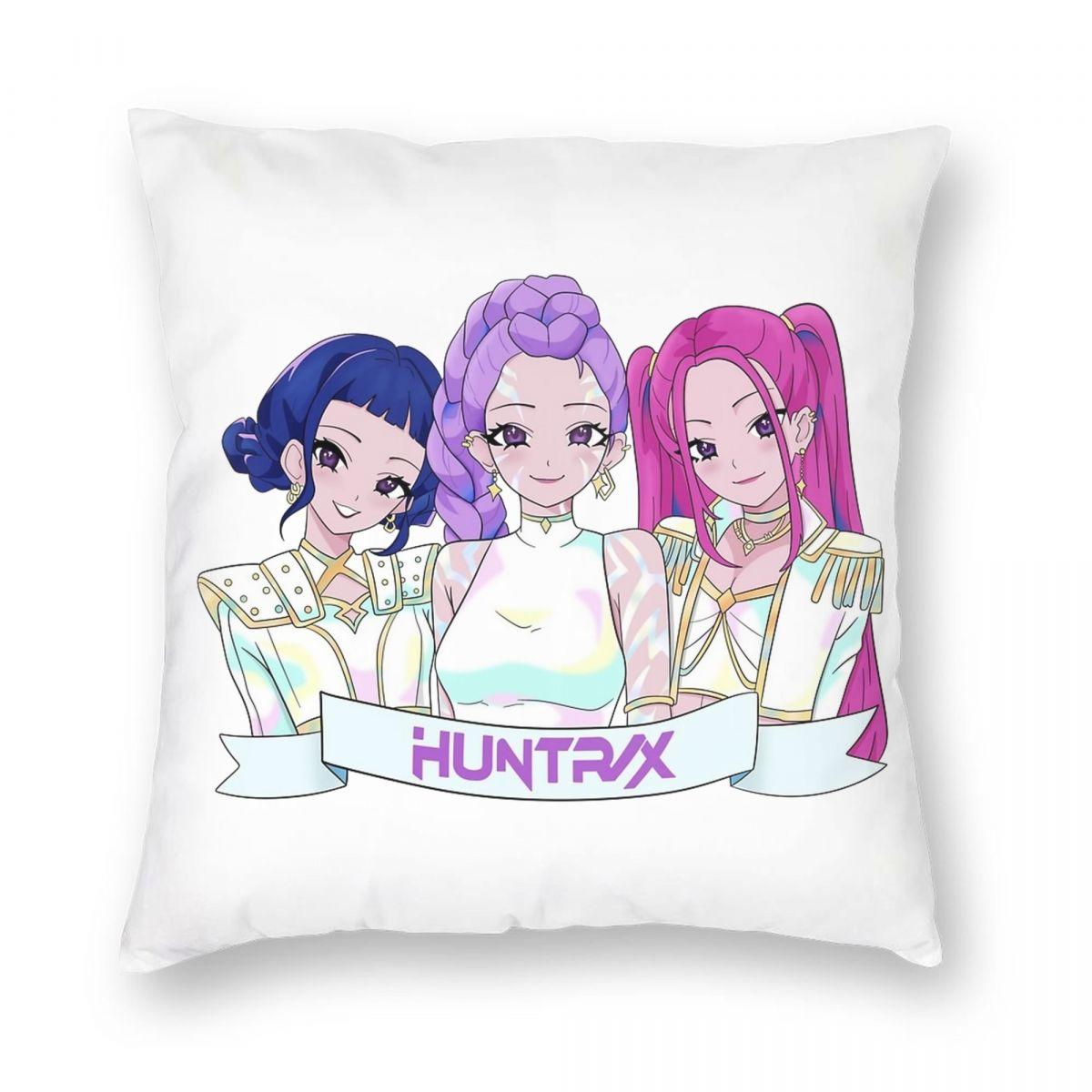 

Rumi Kpop Demon Hunters Pillowcase, Double Sided Printing Cushion Cover, Anime Polyester Decor Throw For Home Sofa double sided printing:45x45cm 18x18in