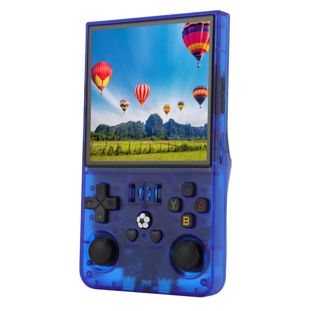 Handheld Game Console 4 Inch IPS Screen Open Source Portable Retro Video Game Console with Small Memory Card for Linux