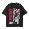 Vintage Wash Biohazard 3 Last Escape Graphic Tee, Jill Valentine Anime Style