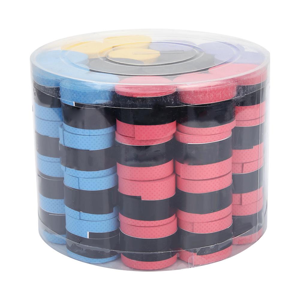 60Pcs PU Anti Slip Sweatbands Tape Sports Equipment for Fishing Rods Badminton Tennis Racket