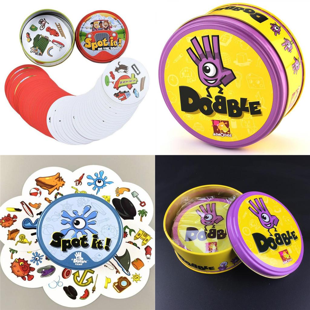 Dobble Spot It Game Cards For Addictive Family Fun And Quick Visual Challenges