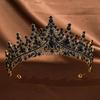 Diadema Corona Nuziale con Strass per Abito da Sera e Servizi Fotografici