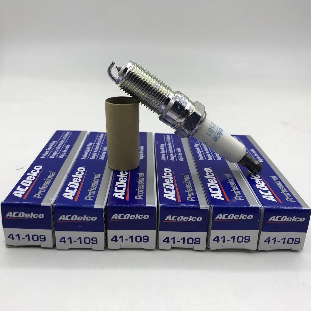 New 6pcs 41-109 12622561 Iridium Spark Plug For CHEVROLET XTS SRX CTS ATS For FORD For JEEP For MAZDA For VOLVO 12622561 41-109