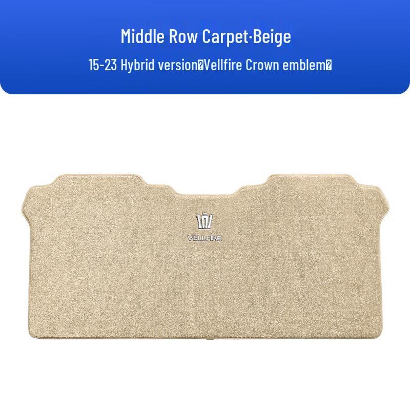 Compatible Floor Mats for Alphard 20 & Vellfire 30 Series Middle Row Carpet Modification