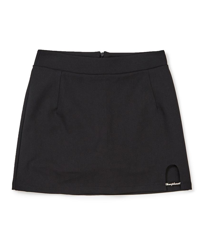 Zero Planet Celine Mini Skirt Pants [Black]