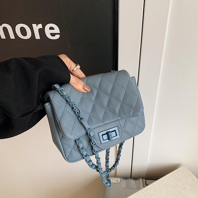 Nouă geantă lanț cu fir de broderie de înaltă modă, versatilă, de umăr unic, crossbody, geantă de damă la modă