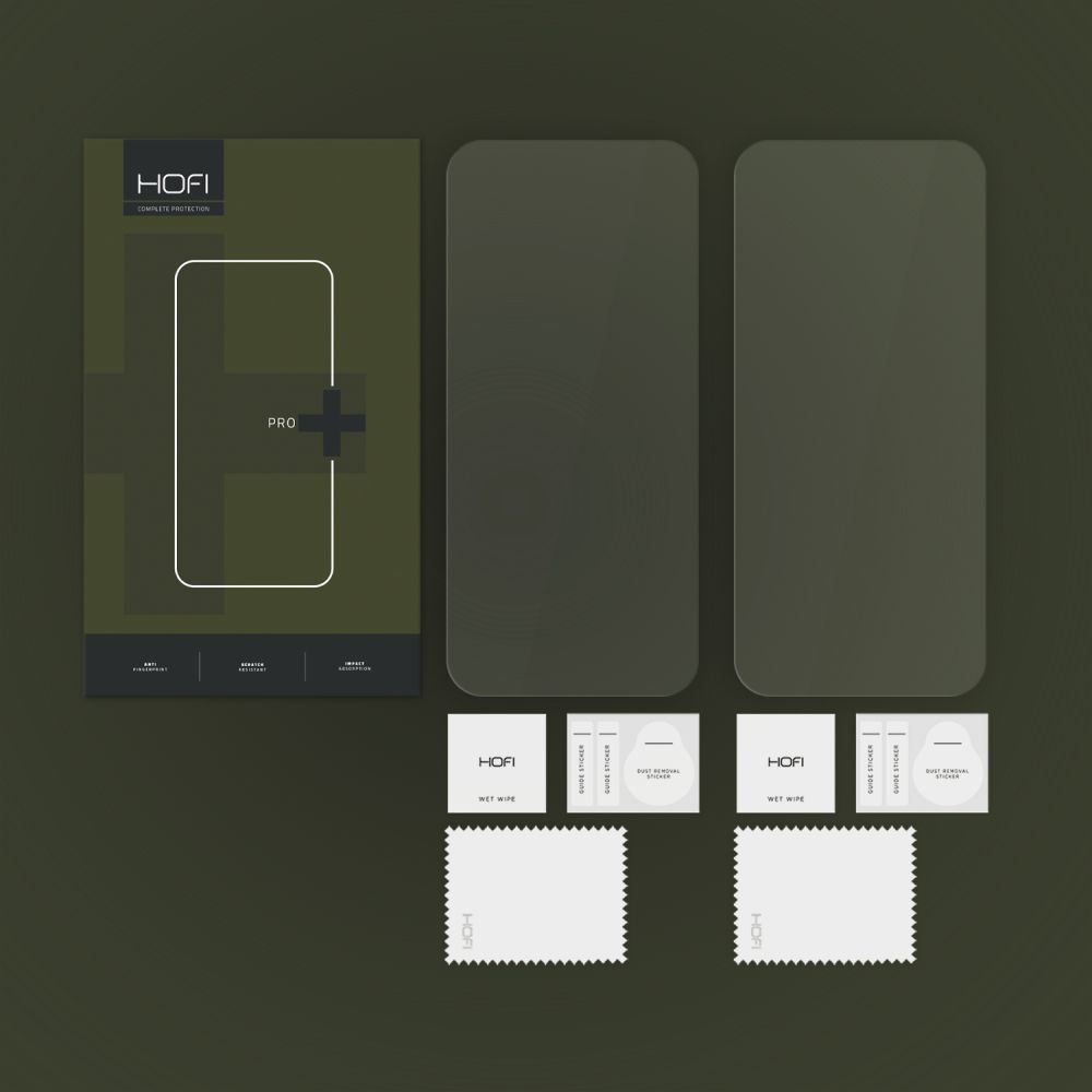 Hofi Glass Pro+ 2-Pack Tempered Glass Google Pixel 9 Pro Xl Clear